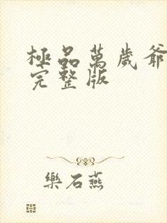 极品万岁爷小说完整版