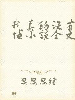 我真的没有引诱他小说全文免费阅读笔趣阁封面