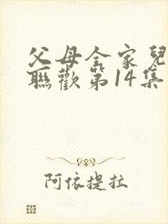 父母全家儿女大联欢第14集