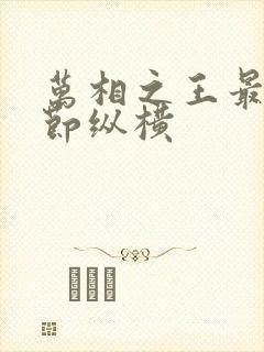 万相之王最新章节纵横