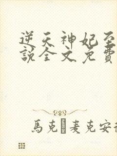 逆天神妃至上小说全文免费阅读