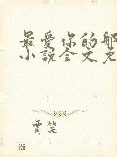最爱你的那十年小说全文免费阅读