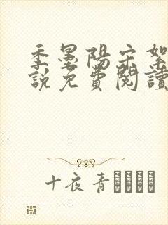 季墨阳宋絮晚小说免费阅读全文最新章节