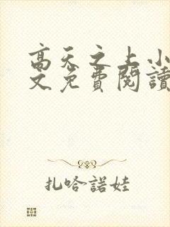 高天之上小说全文免费阅读