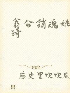 翁公销魂姚瑶琦琦