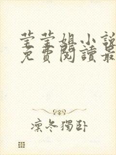莹莹姐小说全文免费阅读最新章节