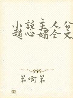 小说主人公陈斌赵心媚全文阅读封面