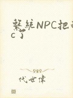 系统NPC把我c了封面