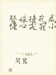 替嫁后我成了大佬心尖宠小说