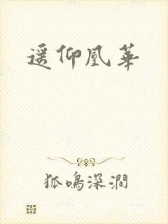 遥仰凰华封面