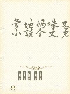 爹地妈咪又跑了小说全文免费阅读