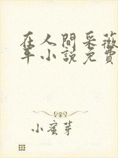 在人间采薇陆三平小说免费阅读