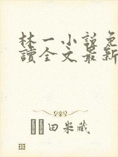 林一小说免费阅读全文最新章节封面