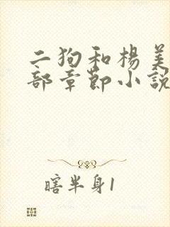 二狗和杨美玲全部章节小说封面