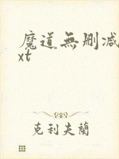 魔道无删减版txt