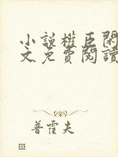 小说权臣闲妻全文免费阅读