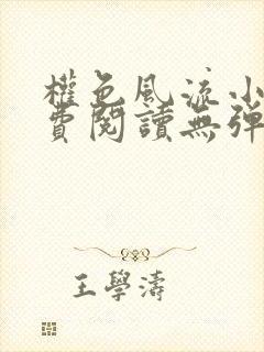 权色风流小说免费阅读无弹窗