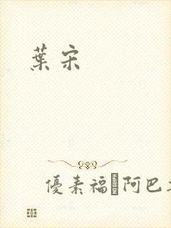 叶宋封面