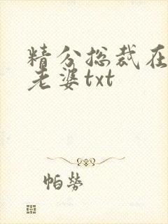 精分总裁在吓哭老婆txt