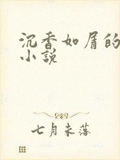 沉香如屑的原著小说