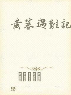黄蓉遇难记封面