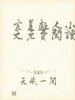 完美敌人小说全文免费阅读无弹窗