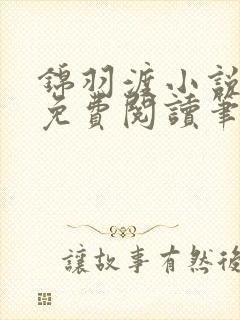 锦羽渡小说全文免费阅读笔趣阁封面