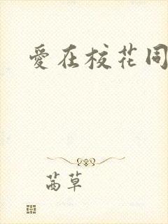 爱在校花同居时