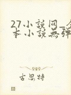 27小说网_全本小说无弹窗免费阅读