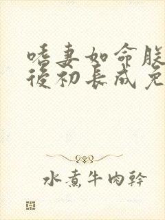 嗜妻如命朕家皇后初长成免费阅读