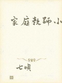 家庭教师小说