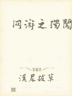 网游之独闯天涯