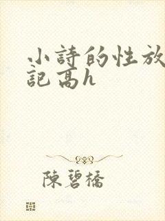 小诗的性放荡日记高h