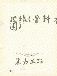 因缘(骨科 校园)