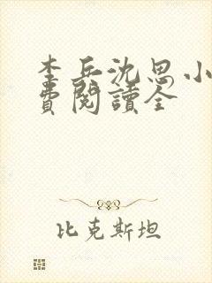 李兵沈思小说免费阅读全