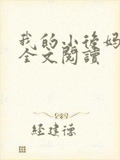 我的小后妈小说全文阅读