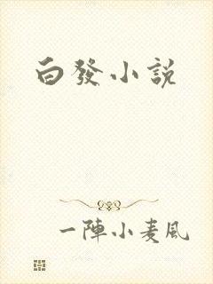 白发小说封面