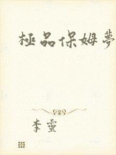 极品保姆梦梦封面