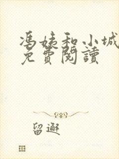 冯姨和小城全文免费阅读