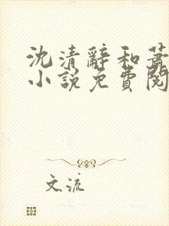 沈清辞和萧衍的小说免费阅读