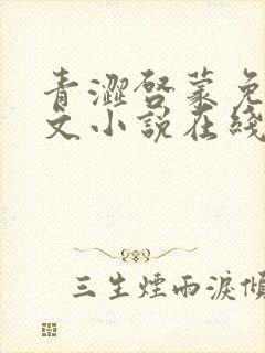 青涩启蒙免费全文小说在线阅读