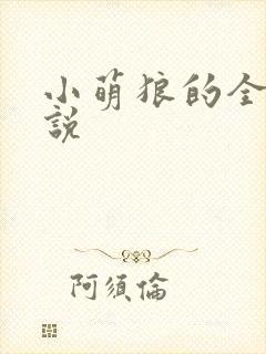 小萌狼的全部小说