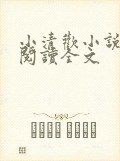 小清欢小说在线阅读全文封面