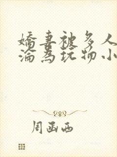 娇妻被多人调教沦为玩物小说