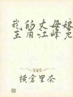 我的丈母娘小说主角江峰免费阅读