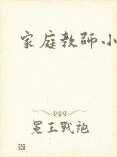 家庭教师小说