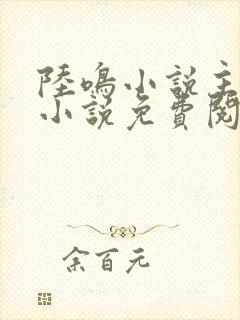 陆鸣小说主角的小说免费阅读全文封面