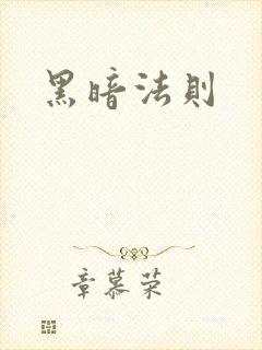 黑暗法则封面