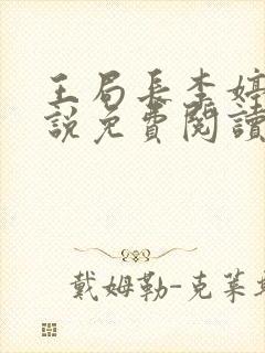 王局长李婷婷小说免费阅读全文最新