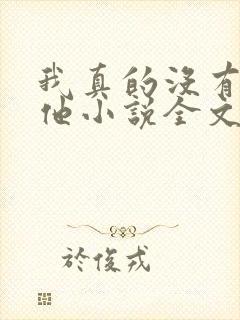 我真的没有引诱他小说全文免费阅读笔趣阁